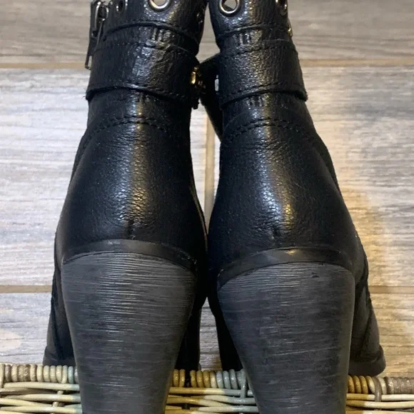 Very Cool Women’s Harley Davidson Ankle Boots🏍🏍 Excellent condition⭐️ Size 7 - Picture 6 of 12